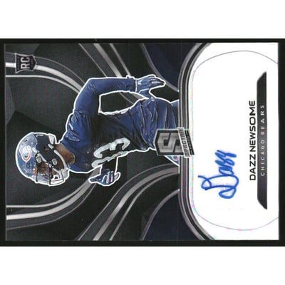 2021 Panini Spectra #250 Dazz Newsome AU RC