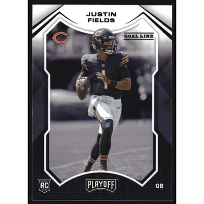 2021 Playoff Goal Line #208 Justin Fields