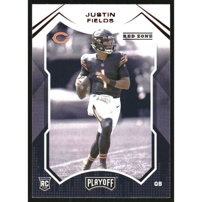2021 Playoff Red Zone #208 Justin Fields