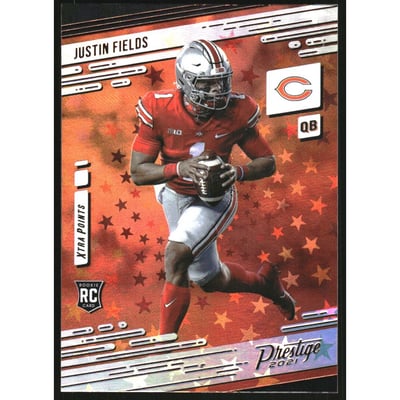 2021 Prestige Xtra Points Astral #203 Justin Fields