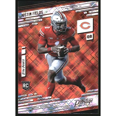 2021 Prestige Xtra Points Diamond #203 Justin Fields