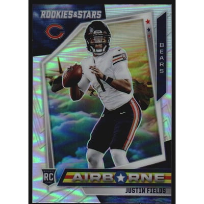 2021 Rookies and Stars Airborne Silver #19 Justin Fields
