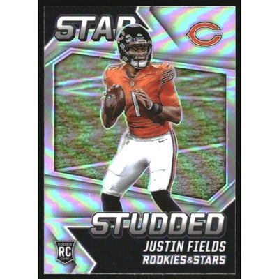 2021 Rookies and Stars Star Studded Silver #24 Justin Fields