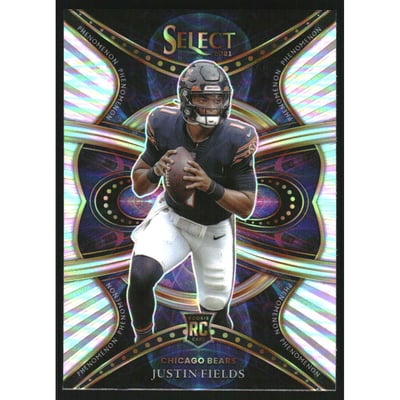 2021 Select Phenomenon Prizm #9 Justin Fields