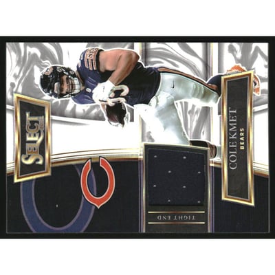 2021 Select Select Swatches Prizm White #50 Cole Kmet