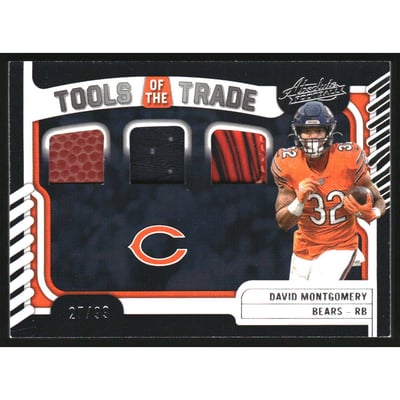 2022 Absolute Tools of the Trade Triple Materials #9 David Montgomery