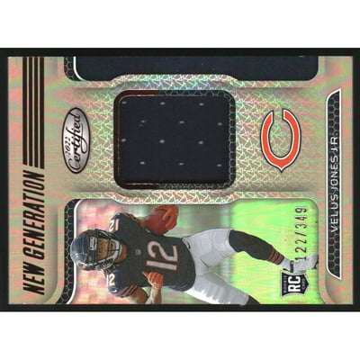 2022 Certified New Generation Jerseys Mirror Bronze #27 Velus Jones Jr./349
