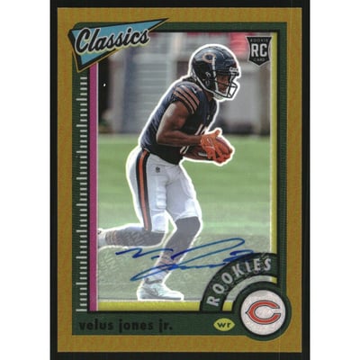 2022 Classics Premium Edition Significant Signatures Gold #189 Velus Jones Jr./99