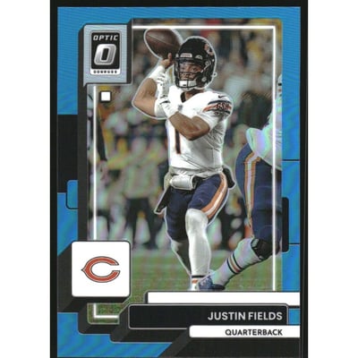 2022 Donruss Optic Aqua #33 Justin Fields