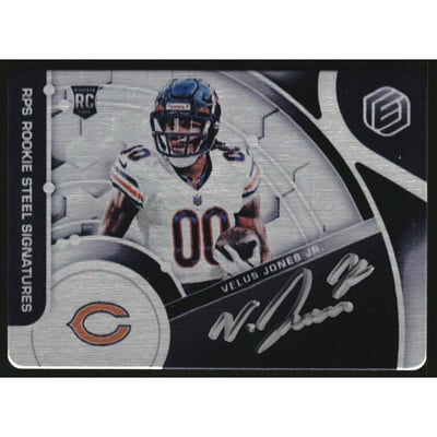 2022 Panini Elements #148 Velus Jones Jr. AU/199