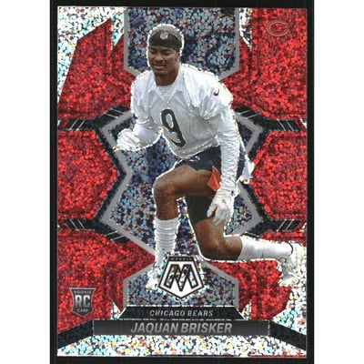 2022 Panini Mosaic Red Sparkle #390 Jaquan Brisker
