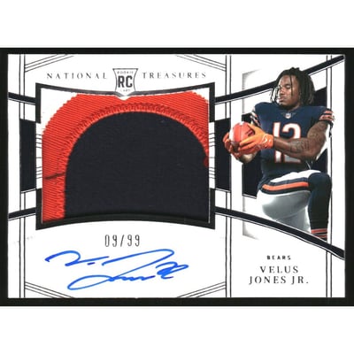2022 Panini National Treasures Rookie Dual Materials Purple #3 Ahmad Gardner