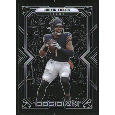 2022 Panini Obsidian #22 Justin Fields