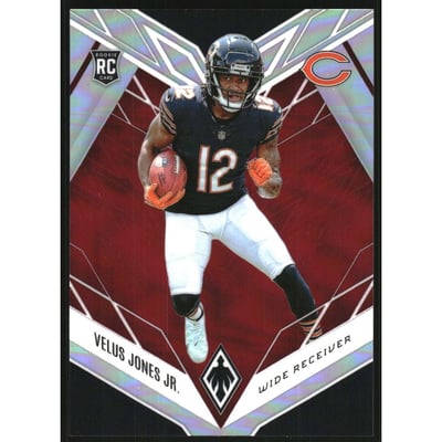 2022 Panini Phoenix Red #130 Velus Jones Jr.