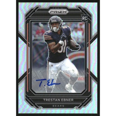 2022 Panini Prizm Autographs Prizms #351 Trestan Ebner