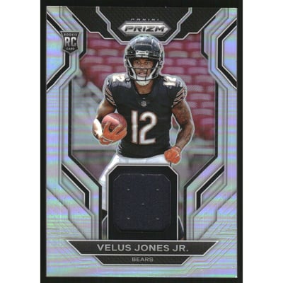 2022 Panini Prizm Rookie Gear #22 Velus Jones Jr.