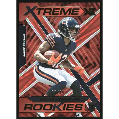 2022 Panini XR Xtreme Rookies Orange #29 Velus Jones Jr.
