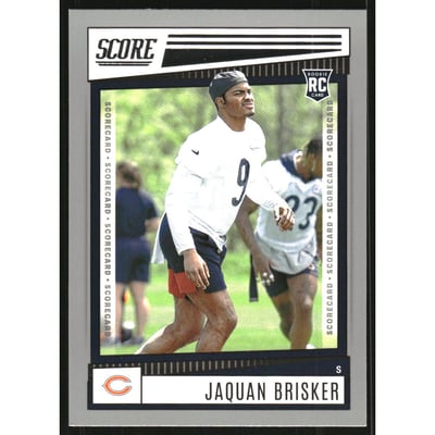2022 Score Scorecard #365 Jaquan Brisker