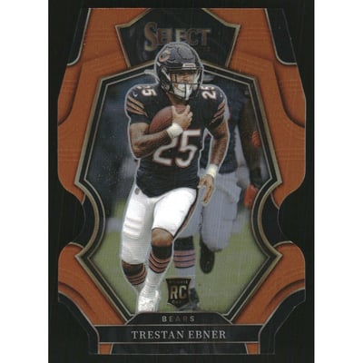 2022 Select Prizm Orange Die Cut #119 Trestan Ebner
