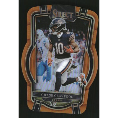 2022 Select Prizm Orange Die Cut #284 Chase Claypool