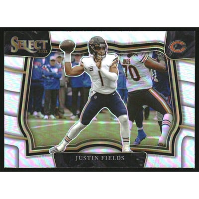 2022 Select Prizm Silver #410 Justin Fields