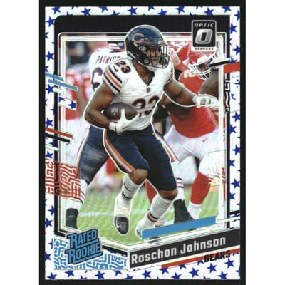 2023 Donruss Optic Stars #217 Roschon Johnson RR