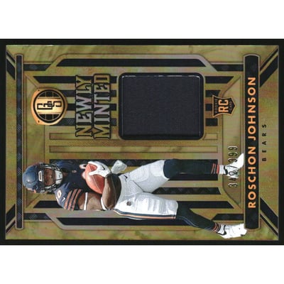 2023 Panini Gold Standard Newly Minted Memorabilia #31 Roschon Johnson