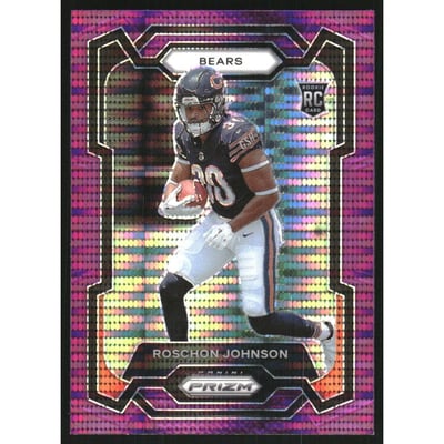 2023 Panini Prizm Prizms Purple Pulsar #314 Roschon Johnson