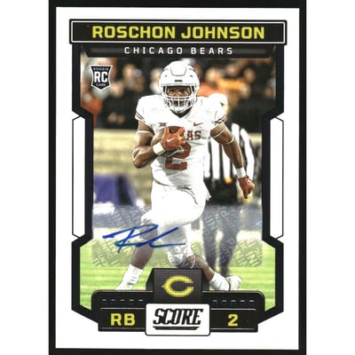 2023 Score Signatures #335 Roschon Johnson