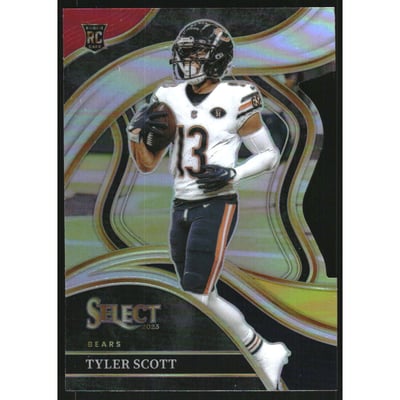 2023 Select Prizm Red and Yellow Die Cut #210 Tyler Scott