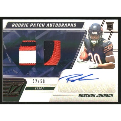 2023 Zenith Rookie Patch Autographs Copper #230 Roschon Johnson
