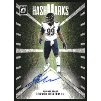 2024 Donruss Optic Hash Marks #47 Gervon Dexter Sr.