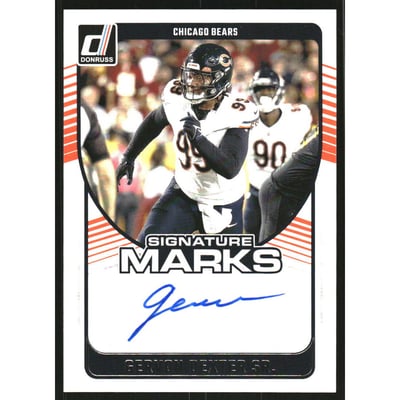 2024 Donruss Signature Marks #17 Gervon Dexter Sr.