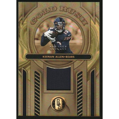 2024 Panini Gold Standard Gold Rush Jerseys #37 Keenan Allen