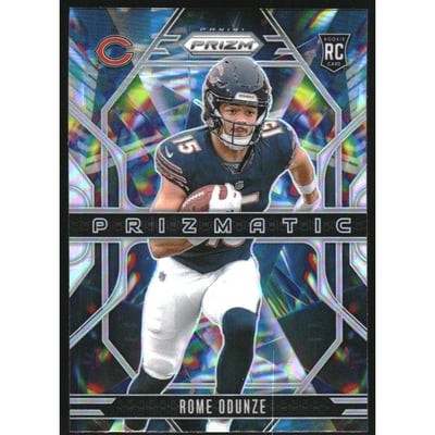 2024 Panini Prizm Prizmatic Prizms Silver #9 Rome Odunze