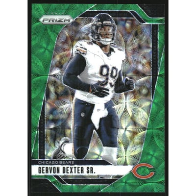 2024 Panini Prizm Prizms Green Scope #54 Gervon Dexter Sr.