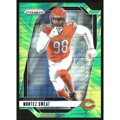 2024 Panini Prizm Prizms Hyper #50 Montez Sweat