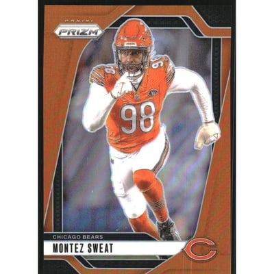 2024 Panini Prizm Prizms Orange #50 Montez Sweat