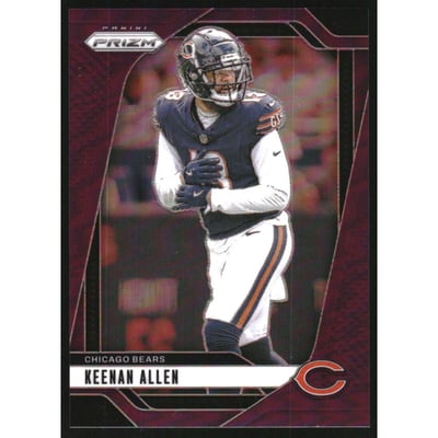 2024 Panini Prizm Prizms Purple #49 Keenan Allen