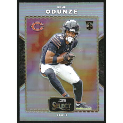 2024 Select Score Select Throwback Prizm #18 Rome Odunze