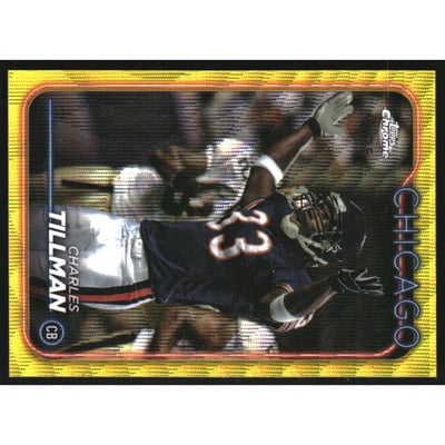 2024 Topps Chrome Yellow Wave Refractors #19 Charles Tillman