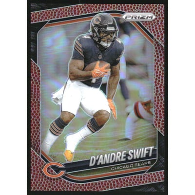 2025 Panini Prizm Prizms Pigskin #236 D'Andre Swift