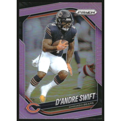 2025 Panini Prizm Prizms Pink #236 D'Andre Swift