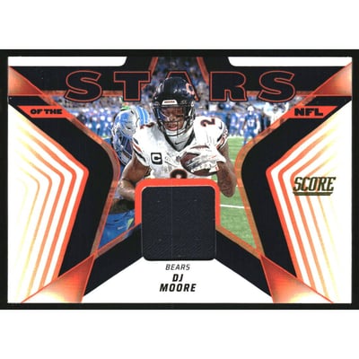 2025 Score Stars of the NFL Jerseys #10 D.J. Moore
