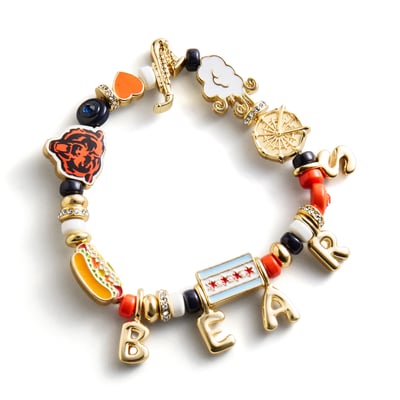 Chicago Bears BaubleBar Motif Beaded Bracelet
