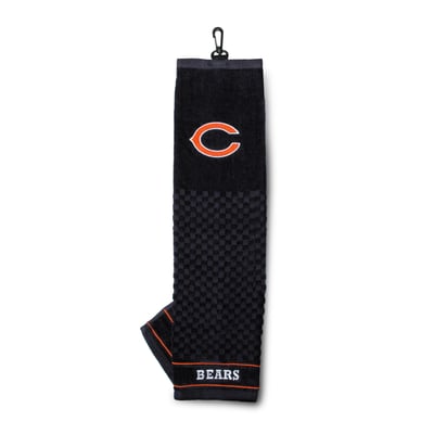 Chicago Bears 16" X 22" Tri-Fold Embroidered Scrubber Golf Towel