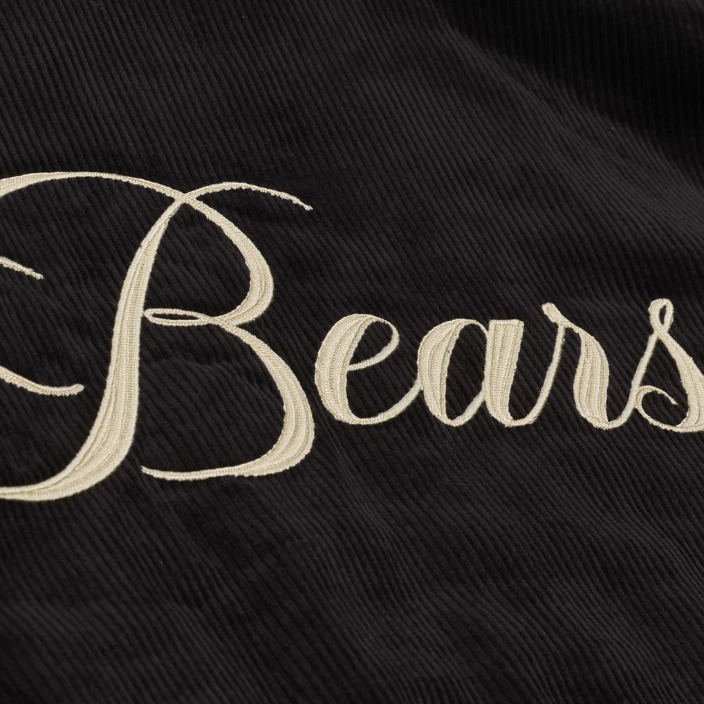 Chicago Bears Cookies & Cream Corduroy Full-Zip Bomber Jacket