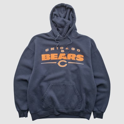 Chicago Bears NFL 2000s Hooded Pullover Sweatshirt - Navy - S by Fanatics Real Vintage