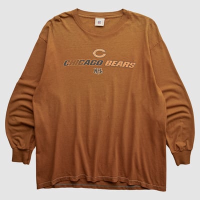 Chicago Bears NFL 2000s Long Sleeve T-shirt - Clay - XL by Fanatics Real Vintage