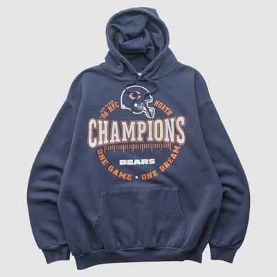 Chicago Bears NFL 2006 Hooded Pullover Sweatshirt - Navy - S by Fanatics Real Vintage